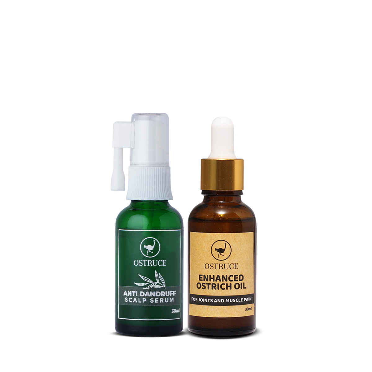 Enhanced Ostrich Oil 30 ml + Anti-Dandruff Scalp Serum