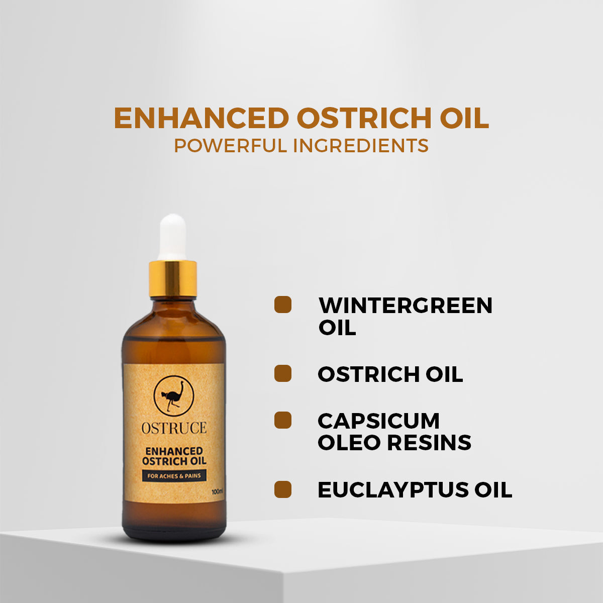 Enhanced Ostrich Oil - 100 ml