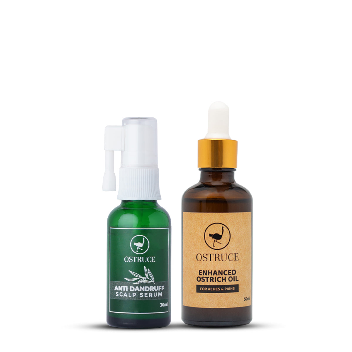 Enhanced Ostrich Oil 50 ml + Anti-Dandruff Scalp Serum