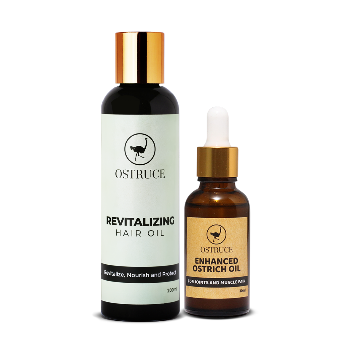 Enhanced Ostrich Oil 30 ml + Revitalizing Hair Oil